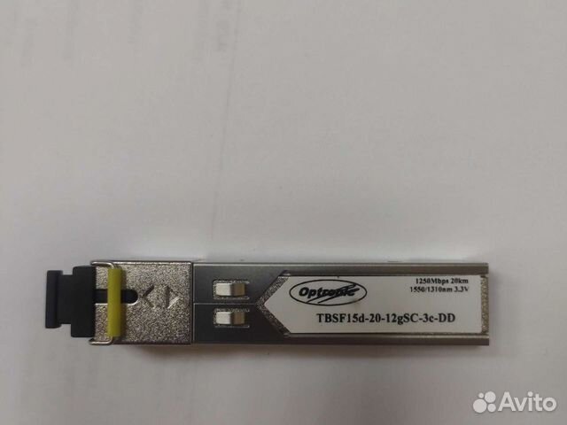 Sfp модуль tbsf15d-20-12gSC-3c-DD