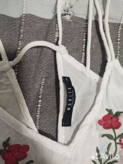 Майка женская с вышивкой