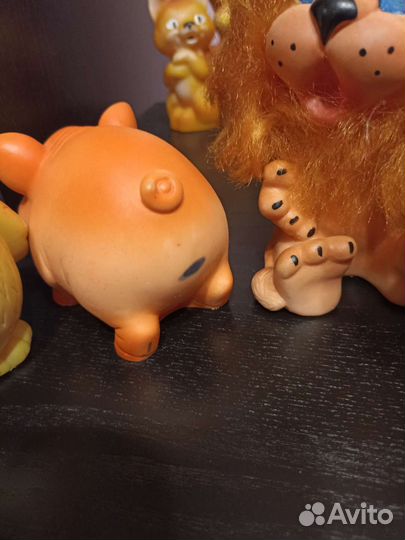 Резиновые игрушки СССР