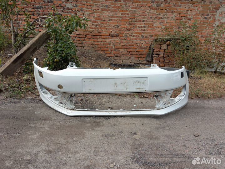 Бампер передний volkswagen polo