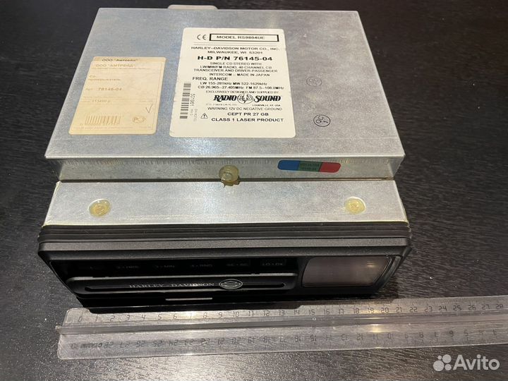 Сd-проигрыватель ’98-’02 flhtcui 76145-04