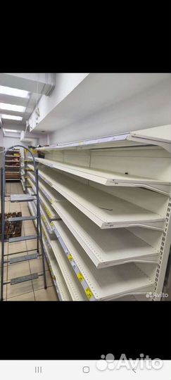 Торговые стеллажи для магазина бу