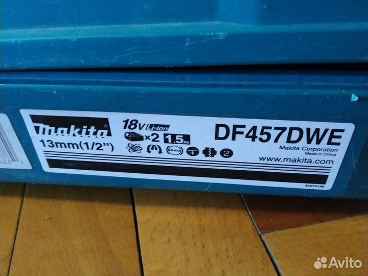 Шуруповерт makita 18v