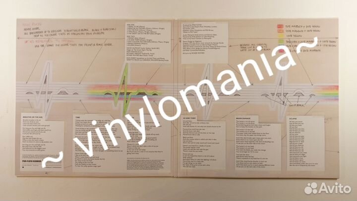 LP Pink Floyd – The Dark Side Of The Moon