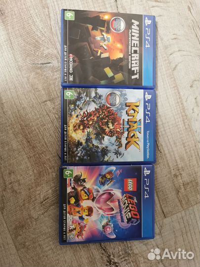 Диски игры для ps4