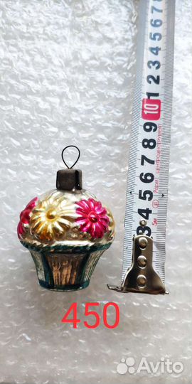 Елочные игрушки СССР