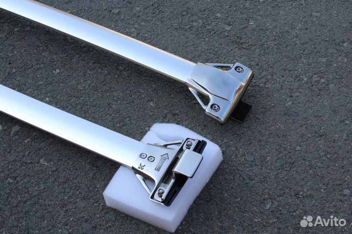 Prado 150 Поперечины усиленные хромированные M1OS1