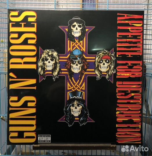 Guns N' Roses. Appetite For Destruction LP