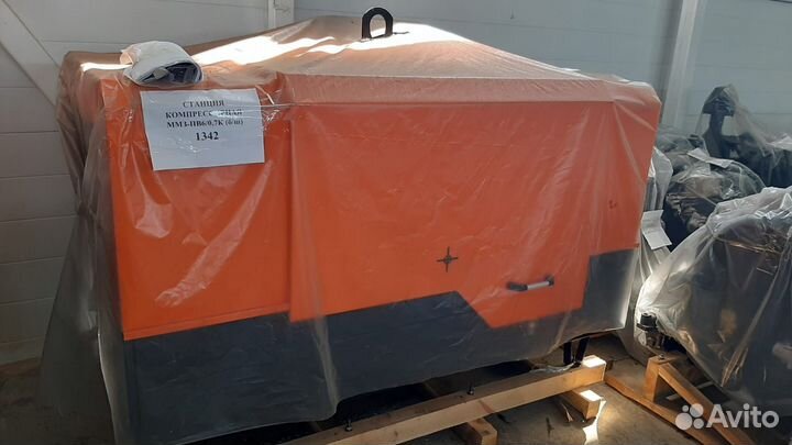 Компрессор винтовой дизельный ммз-пв6/0,7К б/ш