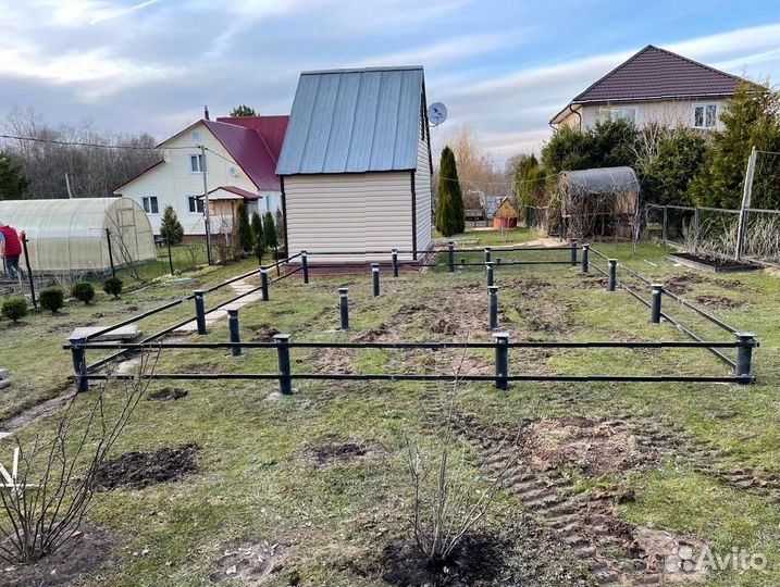 Замена фундамента