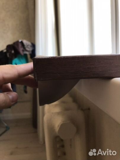 Полка настенная навесная 120x30