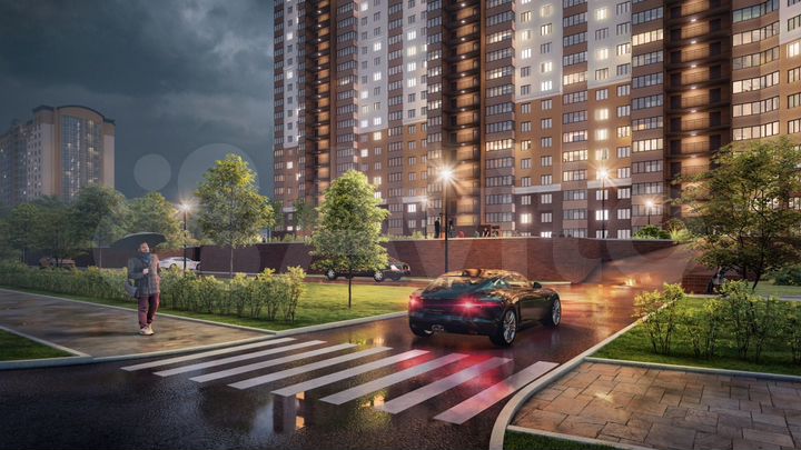 3-к. квартира, 65 м², 15/22 эт.