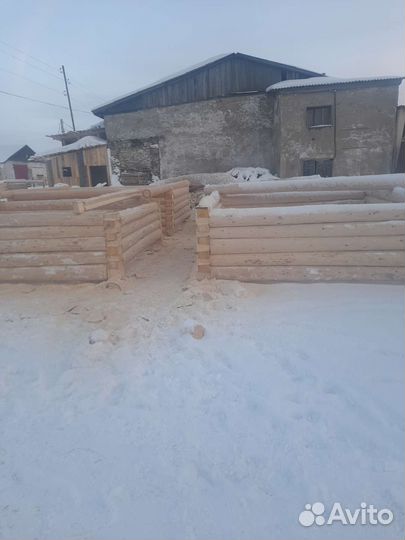 Сруб для бани