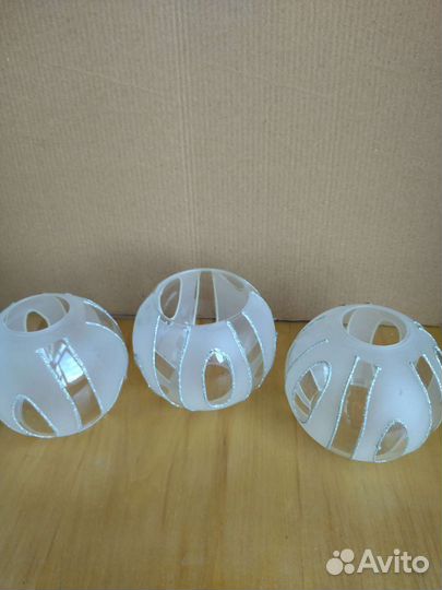 Плафоны для люстры стеклянные