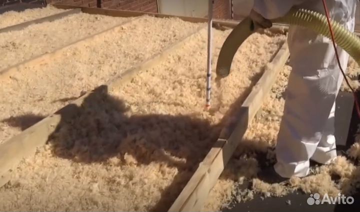 Монтаж утеплителя