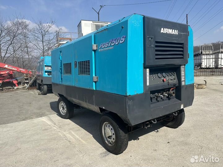 Компрессор Airman PDS750 21,2 куб.м. бп по РФ