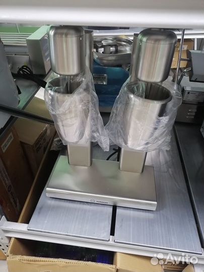 Миксер для молочных коктейлей на 2 стакана