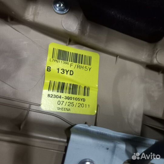 Обшивка двери передняя правая Hyundai Sonata LF