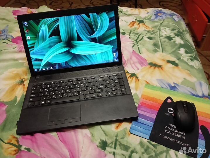 Офисный ноутбук Lenovo g505 /AMD/4GB/15.3”