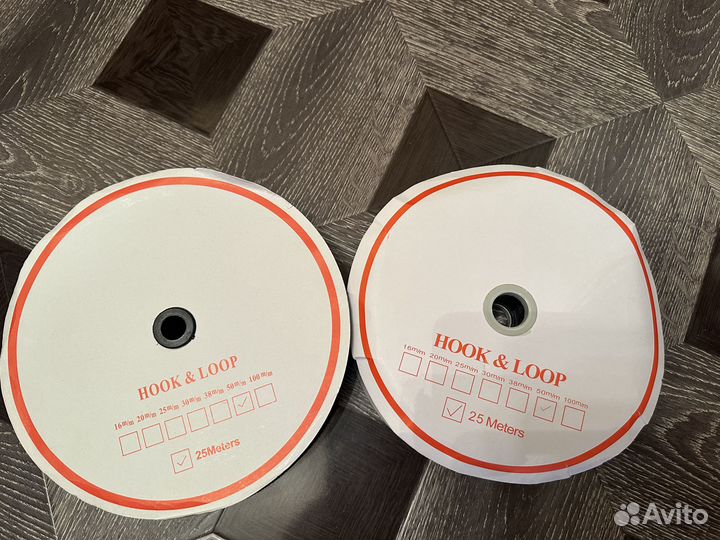 Лента липучка контактная