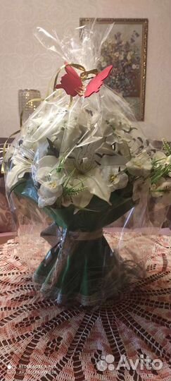 Лампа букет цветов pod zakaz