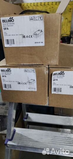 Belimo электропривод с возвратной пружиной