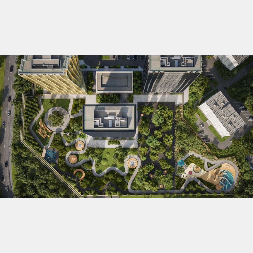 1-к. квартира, 54,3 м², 2/41 эт.