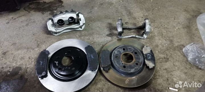 Усиленные тормоза от Highlander супорта