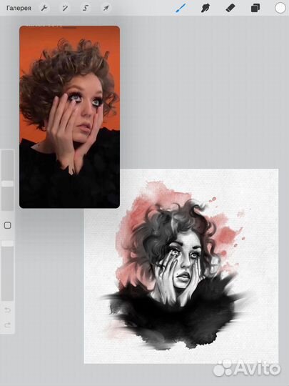 Услуги художника, портрет по фото