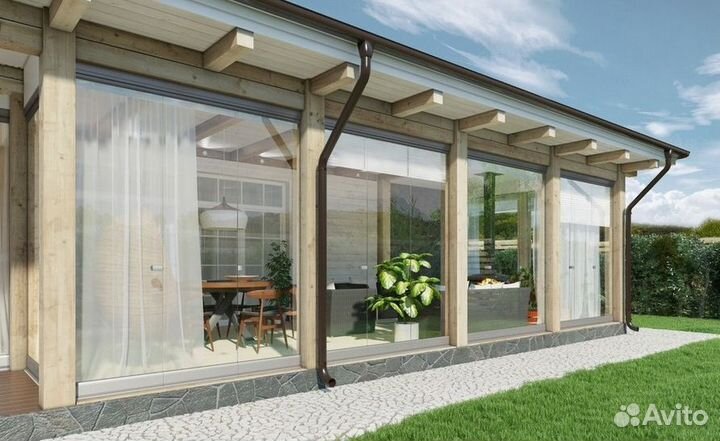 Безрамное остекление лоджий