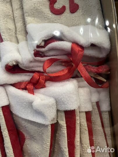 Новогодние украшения кармашки с числами