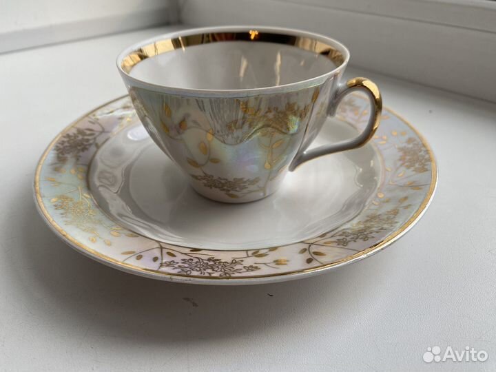 Чашка с блюдцем