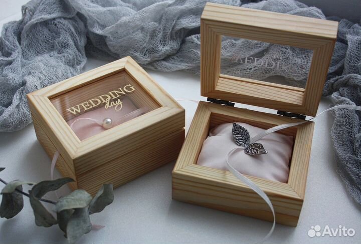 Свадебная шкатулка для колец
