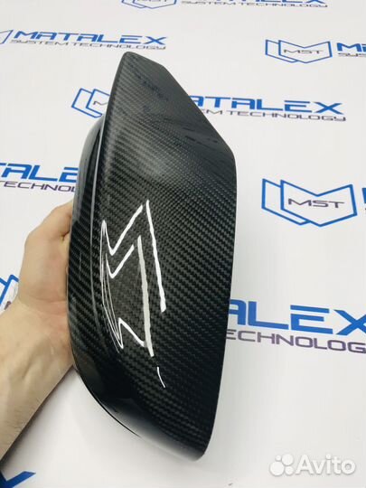 Крышки зеркал BMW G80 82 сухой карбон