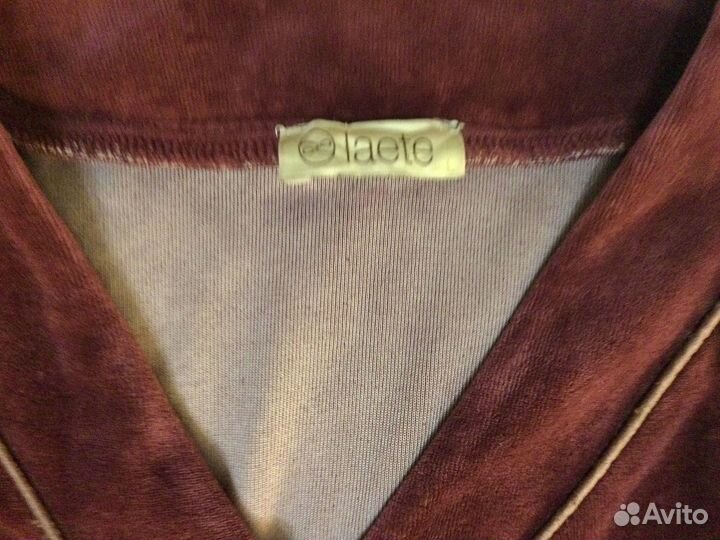 Бархатный халат хлопок Laete