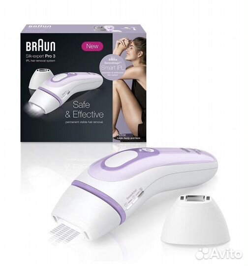 Фотоэпилятор Braun Silk-expert IPL Pro 3 PL3111