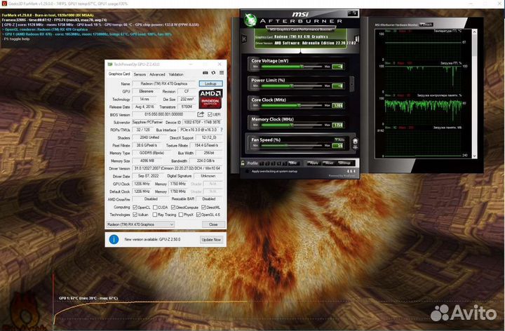 AMD RX 470 Sapphire Nitro ME 4 GB