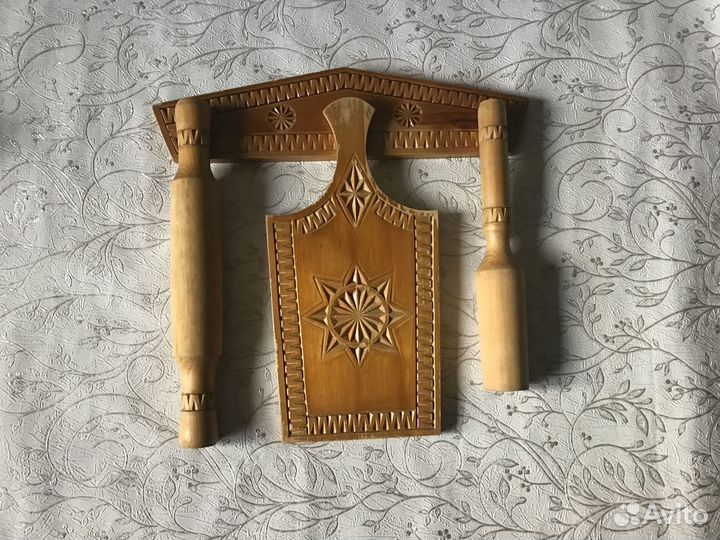 Деревянный кухонный набор