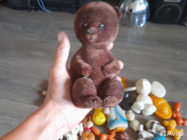 Игрушки СССР пакетом Пластик Резина Мягкая