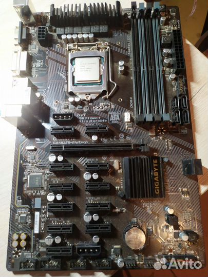 Материнская плата gigabyte GA-B250-FinTech
