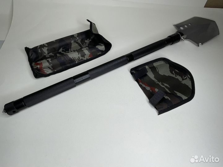 Лопата туристическая, складная, L-80см