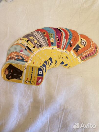 Карты миньоны из магнита