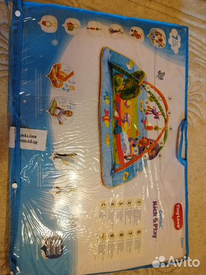 Игровой коврик tiny love для малышей