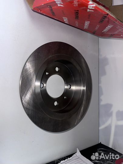Тормозной диск задний (234x7) 4 отв.(min 2)