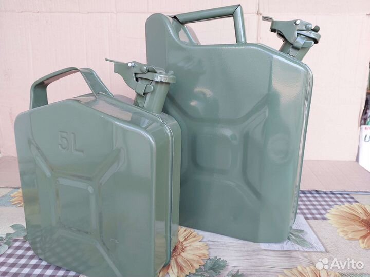 Канистра металлическая 5 литров