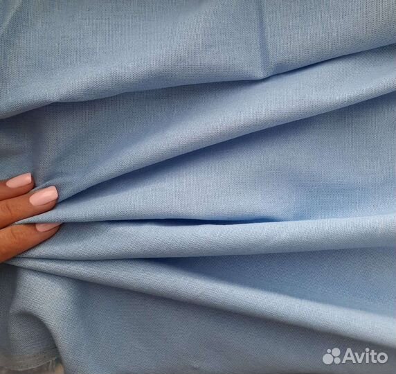 Ткань лён стрейч