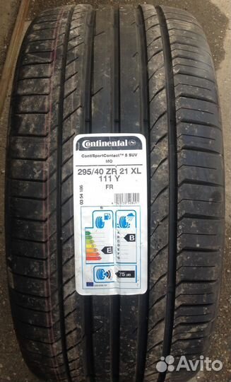 Continental ContiSportContact 5 SUV 295/40 R21 111Y