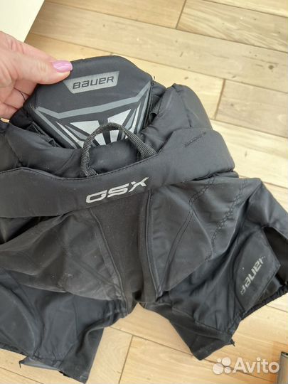 Шорты вратаря хоккейные детские bauer