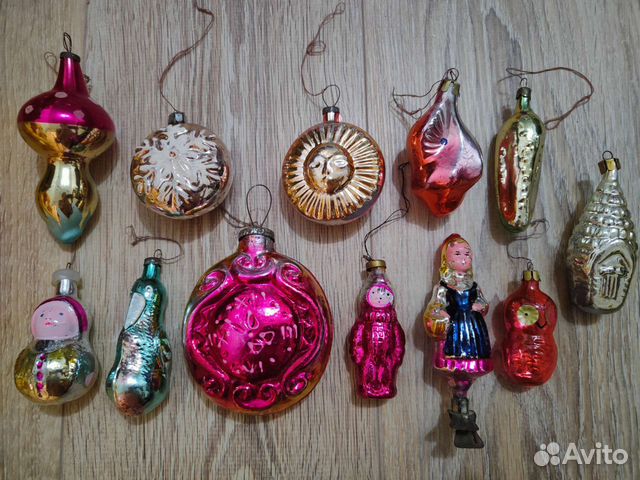 Елочные игрушки СССР