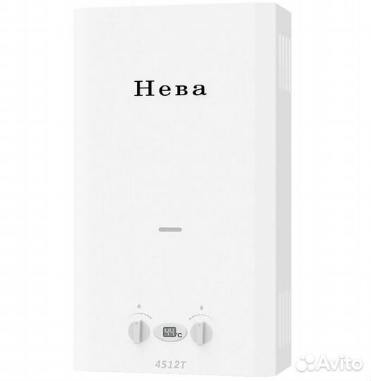 Газовая колонка neva 4512T турбированная, закрытая